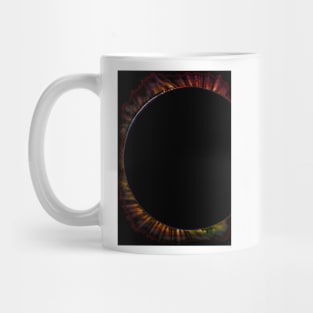 Moon in front of the Sun Eclipse Mug